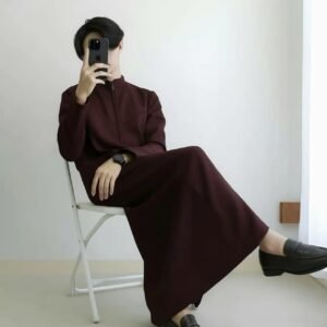 Maroon ট্রেন্ডিং জুব্বাহ